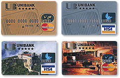 cartes de credit UniCarte